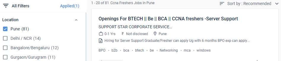 Top CCNA Courses in Pune 