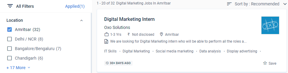 Best Digital Marketing Course in Amritsar