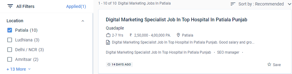 Top Digital Marketing Courses in Patiala