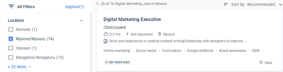 Online Marketing Courses in Mysore